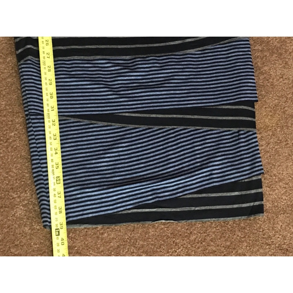 NWT Anthropologie Bailey 44 Beryl Bandage Dress XL Blue‎ Striped Jersey Layered - Picture 15 of 16